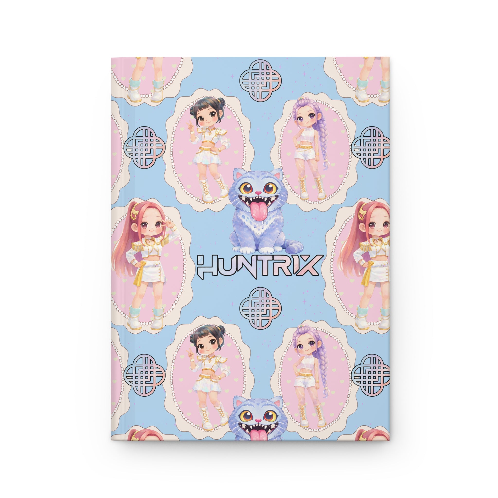 Hardcover HUNTRIX Pattern Notebook