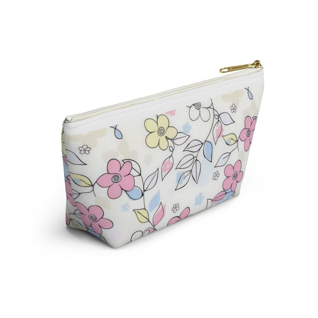 Floral Pastel Pencil Pouch