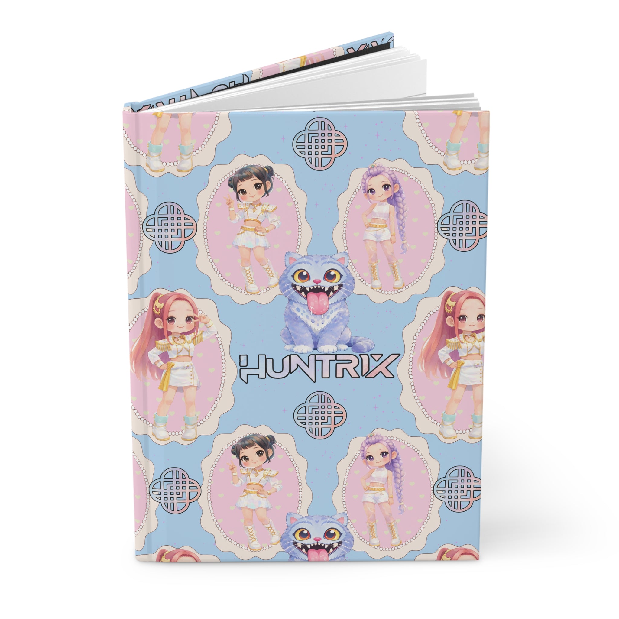 Hardcover HUNTRIX Pattern Notebook