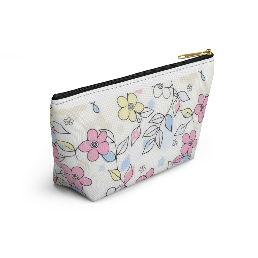 Floral Pastel Pencil Pouch