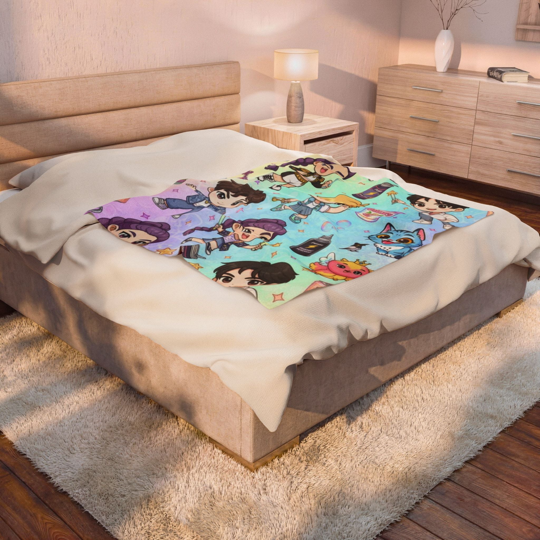 K-Pop Plush Blanket
