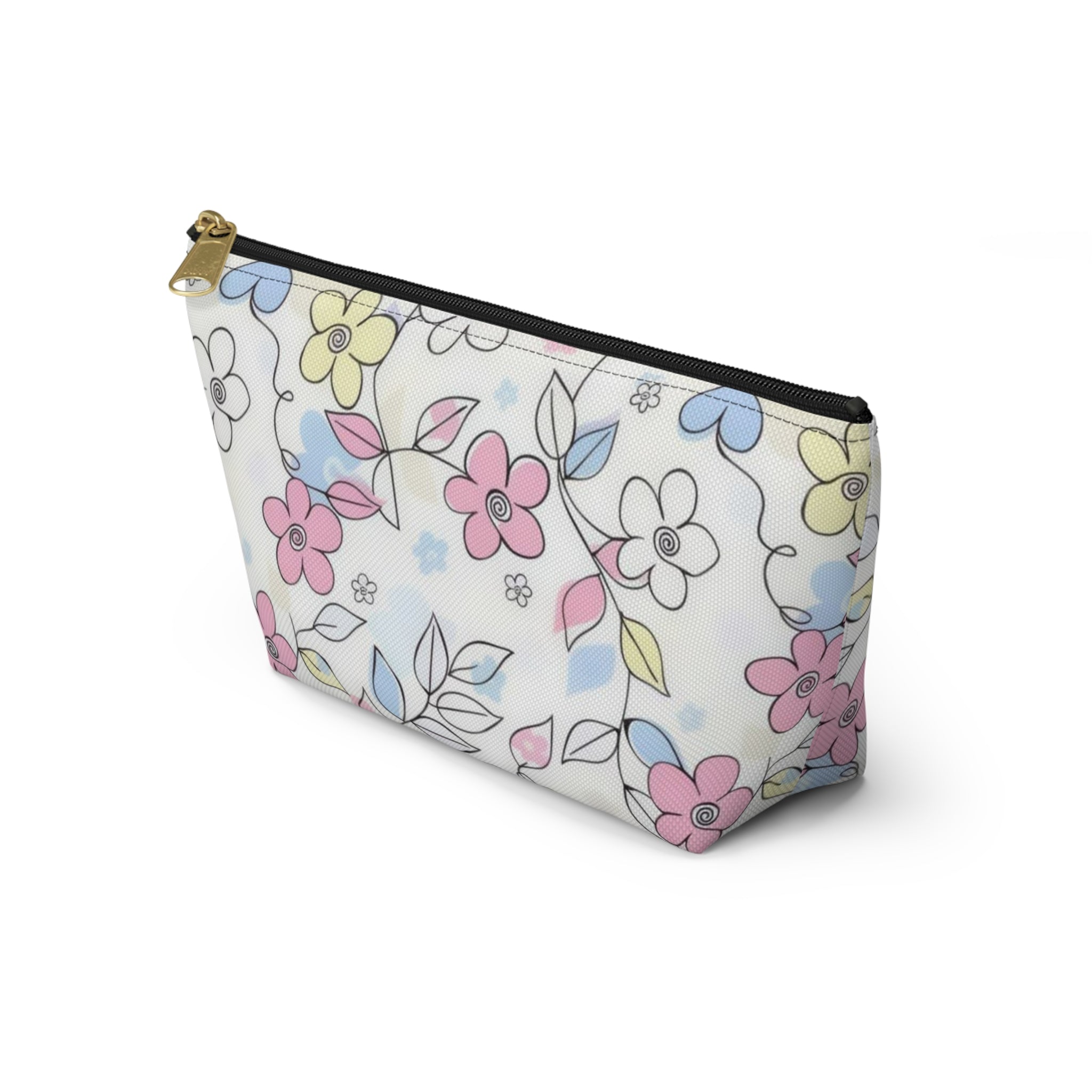 Floral Pastel Pencil Pouch