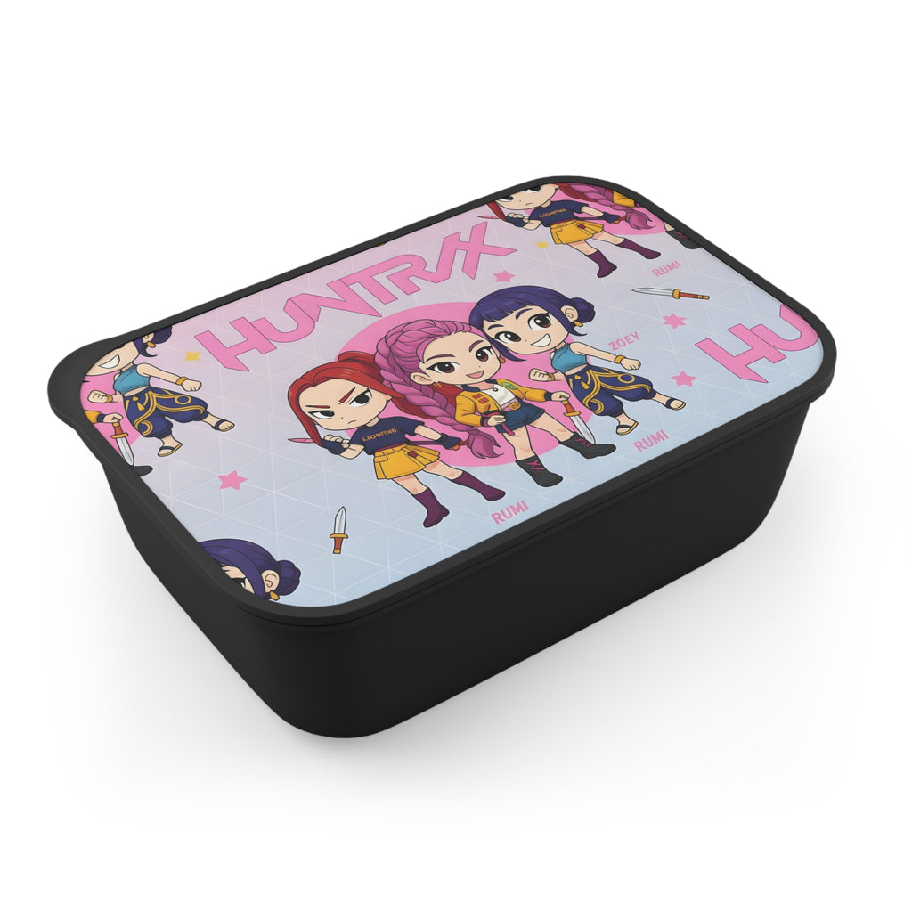 Bento Box — HUNTRX Lunch Container with Utensils