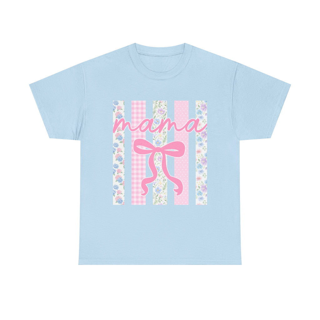 Mama Pink Bow Tee