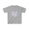 Kindergarten Glitter Kids Tee — Cute Pastel Back-to-School T-Shirt