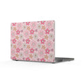 Floral Pink Ditsy Pattern Matte MacBook Case —  Laptop Cover