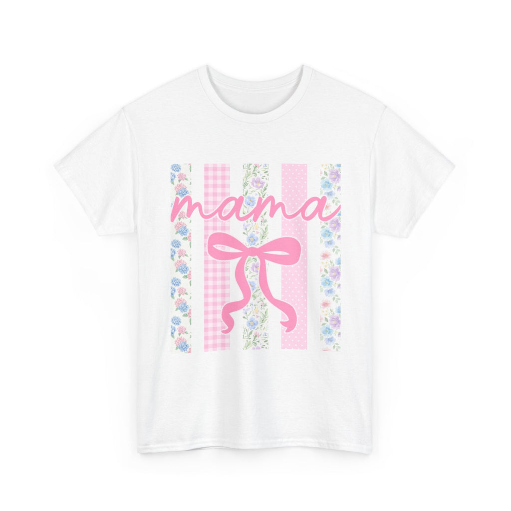 Mama Pink Bow Tee