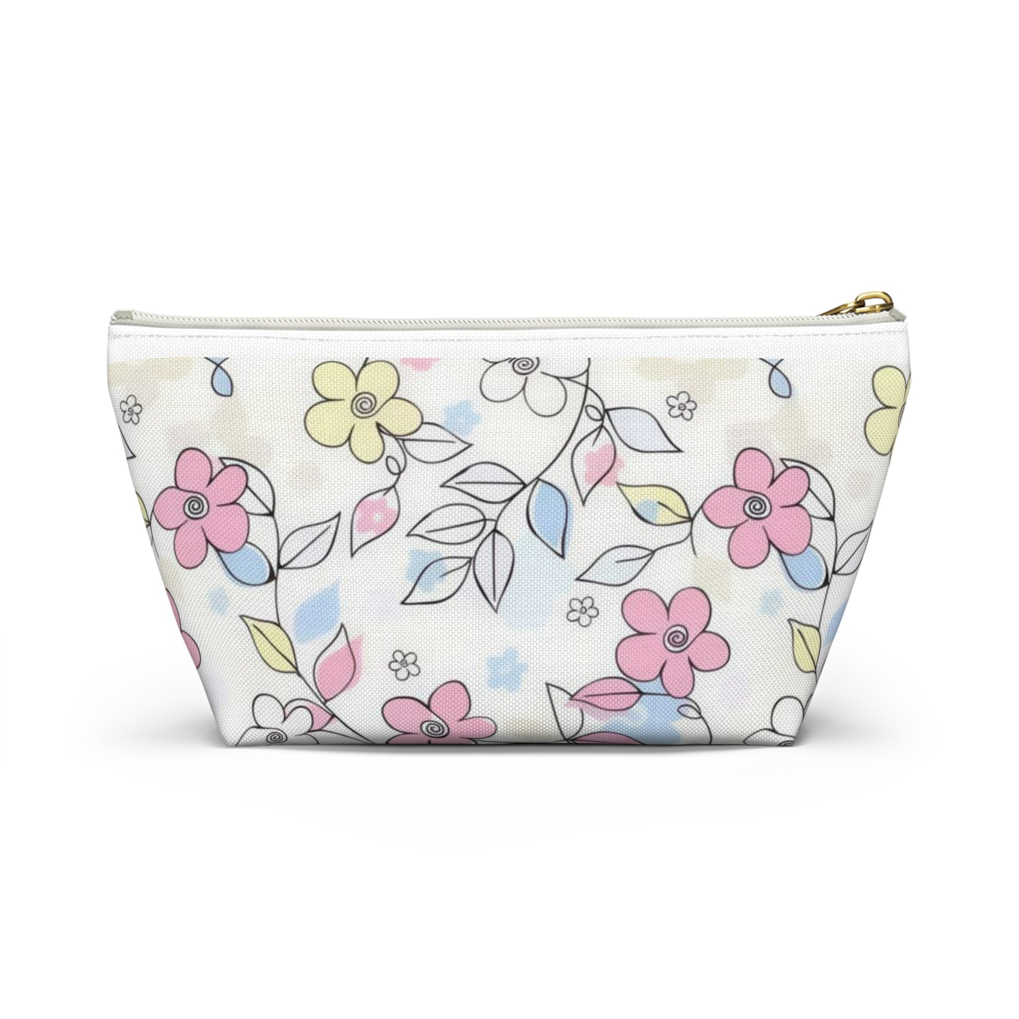 Floral Pastel Pencil Pouch
