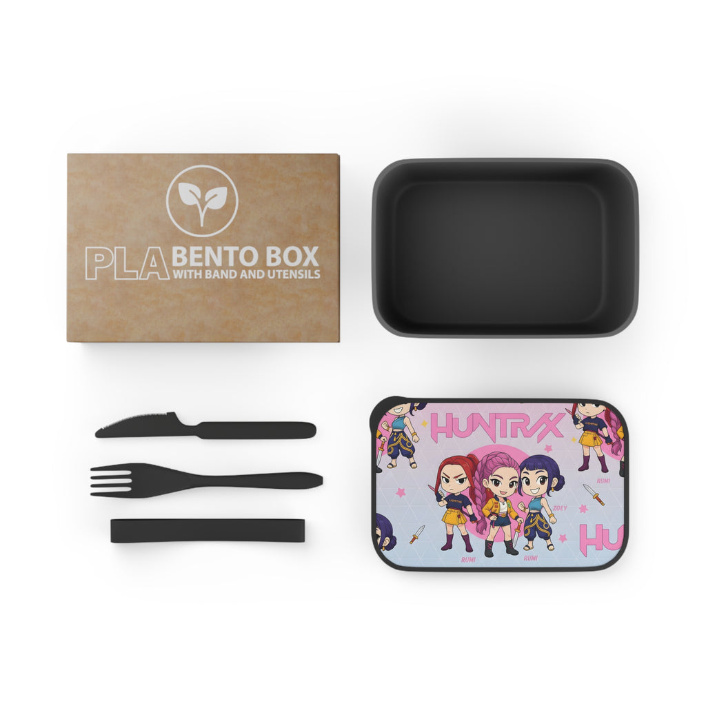 Bento Box — HUNTRX Lunch Container with Utensils